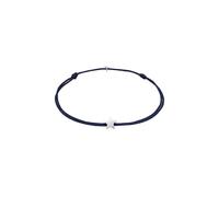 Elli Armband Stern Astro Textilband 925 Silber, blau Dunkelblau