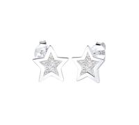 Elli Ohrringe Damen mit Stern Symbol Astro Trend Filigran 925 Silber