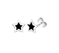 Elli Stern Trend Astro Filigran 925 Silber Schwarz Damen