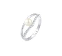 Elli Süßwasserzuchtperle Kristalle 925 Sterling Silber 52 Damen