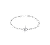 Elli T-Bar Verschluss Ketten-Mix Blogger 925 Silber silberfarben Damen