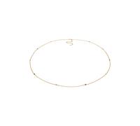 Elli Taillenkette Body Chain Kugelkette Kristalle 925 Silber goldfarben Damen