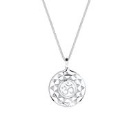 Elli Talisman Yoga Om Schutzsymbol 925 Sterling Silber silberfarben Damen