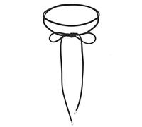 Elli Trend Choker Schleife Velour 925 Sterling Silber silberfarben Damen