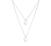 Elli Trend Layering Kreis Geo 925 Sterling Silber silberfarben Damen