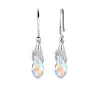 Elli Tropfen 925 Silber, mit Kristallen von Swarovski® OneSize Damen