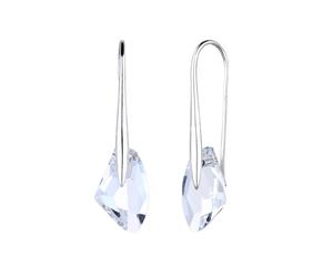 Elli Tropfen Blau 925 Silber, mit Kristallen von Swarovski® silberfarben Damen