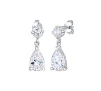 Elli Tropfen Zirkonia Glamoure Elegant 925 Silber OneSize Damen