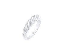 Elli Twisted Gedreht Bandring 925 Silber 54 Damen
