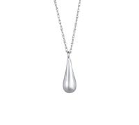 Elli Twisted mit Tropfen Anhänger 925 Silber silberfarben Damen