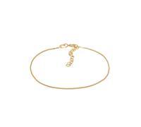 Elli Venezianer Basic Rechteckige Glieder 925 Silber goldfarben Damen