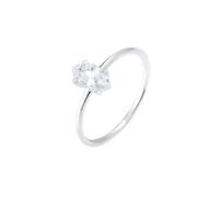 Elli, Ring Verlobung Marquise Zirkonia Stein 925 Silber in silber, Schmuck für Damen Gr. 52 mm