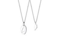 Elli Vogel Bird Mutter Kind Liebe 925 Sterling Silber silberfarben Damen