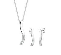 Elli Welle 925 Silber, mit Kristallen von Swarovski® Weiß Damen
