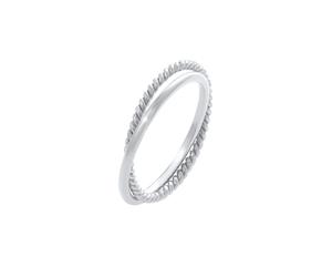 Elli Wickelring Klassik Fein Gedreht 925 Silber 60 Damen