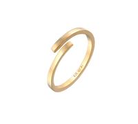 Elli Wickelring Offen Statement Geo 925 Silber goldfarben Damen