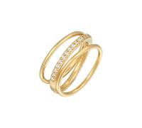 Elli Wickelring Zirkonia 925 Silber 52 Damen