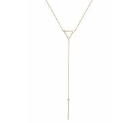 Elli Y-Kette Dreieck Geo Trend 925 Silber goldfarben Damen