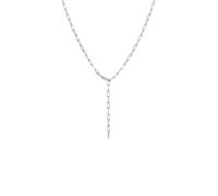 Elli Y-Kette Glieder Oval Grob 925 Silber vergoldet silberfarben Damen