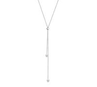 Elli Collierkettchen »Y-Kette Kugel Ball 925 Sterling Silber«, silberfarben