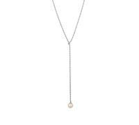 Elli Y-Kette mit Perlen von Swarovski® 925 Sterling Silber silberfarben Damen