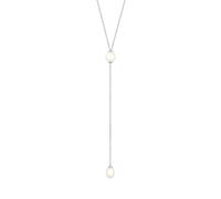Halskette Y-Kette Süßwasserzuchtperle 925 Sterling Silber Elli Silber 4P111/40X001