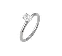 Elli Zirkonia Oval 925 Sterling Silber 58 Damen