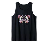 Elly Butterfly - Personalisierte süße Namens-Wortkunst Tank Top