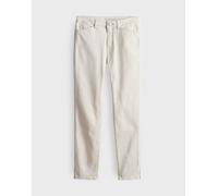 OPUS Damen Skinny | Skinny Jeans ELMA Classy Slit Low Rise mit Stretch-Anteil Milk, 44 L28