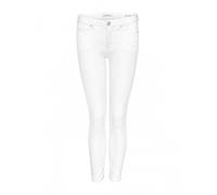 Skinny-fit-Jeans OPUS "Elma clear" Gr. 38, Länge 28, weiß (white, denim28) Damen Jeans Röhrenjeans im Five-Pocket-Design (37300608-38)
