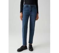 Opus Fashion Damen Straight Elma clever Blau 40 L28