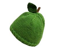 Elnwnnkc Dehnbare Häkelmütze in Fruchtform, gestrickt, randlos, warmer und atmungsaktiver Totenkopf für Frauen und Teenager Mädchen, alle passenden gestrickten Früchte