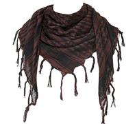 Elnwnnkc Schal Muslime Arabischer Shemagh Ethnischer arabischer Halswickel Atmungsaktive Wüstenkopfbedeckung Keffiyeh Hijab Shemagh