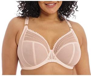 Elomi 8900 Matilda Bügel-BH mit tiefem Ausschnitt, Nicht gepolstert, Seitenstütz-BH, Pearl Blush, 95GG