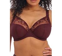 Elomi Charley Damen-BHs mit Blumenstickerei, tiefes Design, Dd+, violett, 105E