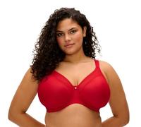 Elomi Damen-BH, glatt, mit Bügel, Blickdicht, Rot (Haute Red), 95F