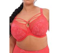 ELOMI Damen Brianna Tiefer Bügel Trägern Plunge-BH, Blickdicht, Cayenne, 34GG