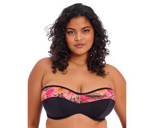 Elomi Damen Cabana Nights Underwire Bandeau Top Bikini, Mehrfarbig/Meereswellen (Ocean Tides), 34GG