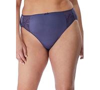 ELOMI Damen Cate - Bestickter Slip, Denim, L