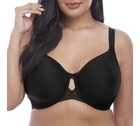 Elomi Damen Charley, nahtlos, atmungsaktiv, Spacer-Bügel T-Shirt-BH, Undurchsichtige, Schwarz, 100DD
