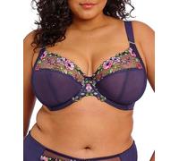 Elomi Damen Himari Underwire Bra Plunge-BH, Mitternacht/Ausflug, einfarbig (Midnight//Getaway Solids), 90L