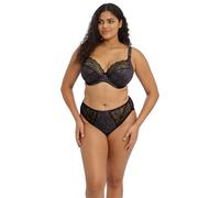 Elomi Damen Lucie Stretch Lace Underwire Bra Plunge-BH, Blacks, 75J