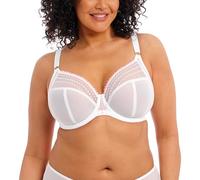 Elomi Damen Matilda Bügel J-Haken Plunge-BH, Halbblickdicht, weiß, 90H