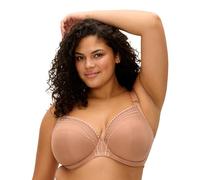 ELOMI Damen Matilda Unlined Underwire Bra Plunge-BH, Undurchsichtige, Cafe au Lait, 80L