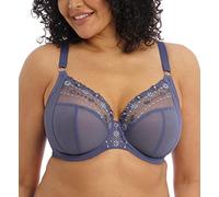 ELOMI Damen Plus Size Matilda ungefütterter Bügel-BH, Denim Daisy, 80N
