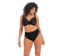 Elomi Damen Priya Bügel Plunge-BH, Durchsichtig, Schwarz, 90H