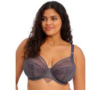 ELOMI Damen Priya Bügel Plunge-BH, Halbtransparent, Sturm, 42FF