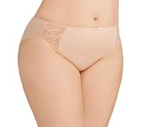 ELOMI Damen-Slip, Übergröße, Latte, Large