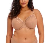ELOMI Damen Tief BH, Halbblickdicht, Beige, 85M