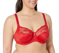 Elomi Damen Vollständige BH mit voller Abdeckung, Undurchsichtige, Rot (Haute Red), 95HH